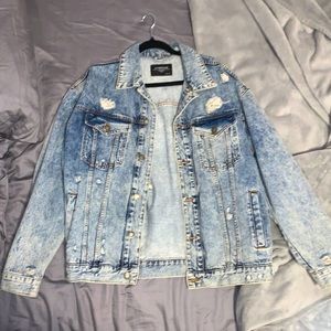 Distressed Denim 2Y premium brand jacket, worn only twice.